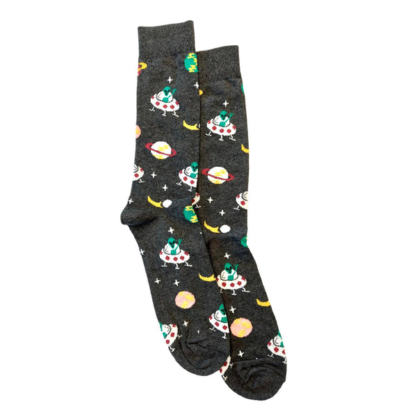 Calcetines Space color gris para unisex