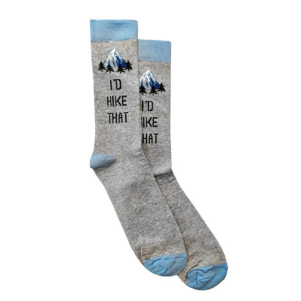 Calcetines Hike color gris para unisex