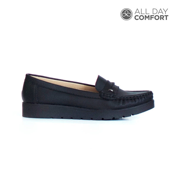 Mocasines Andrea negro para Mujer