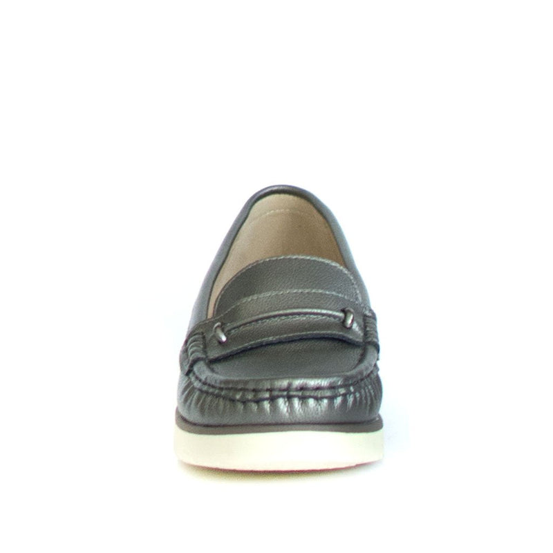 MOCASIN ANDREA- COLOR PEWTER